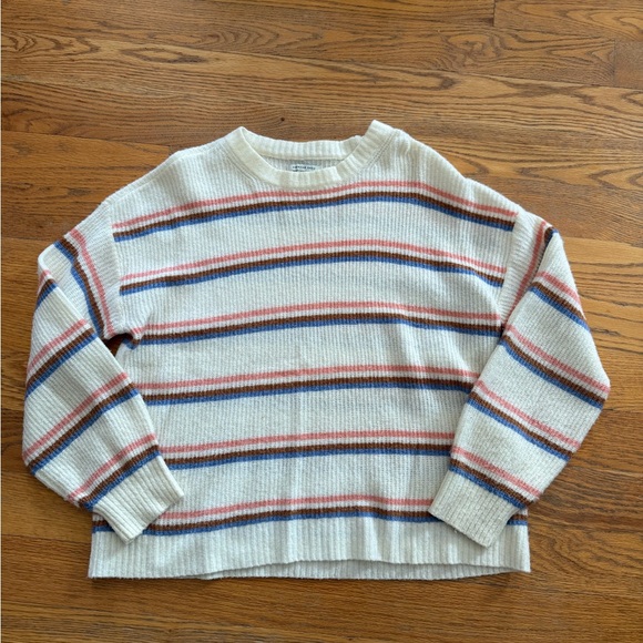 American Eagle Striped Knit Sweater - Picture 1 of 4